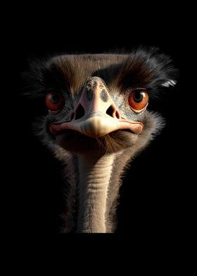 Ostrich Emu Bird Strauss