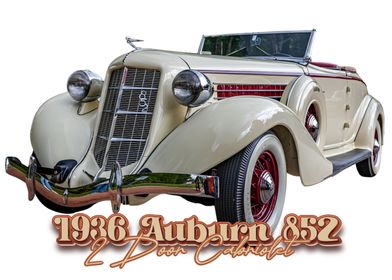 1936 Auburn 852 2 Door