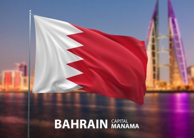 Bahrain Flag