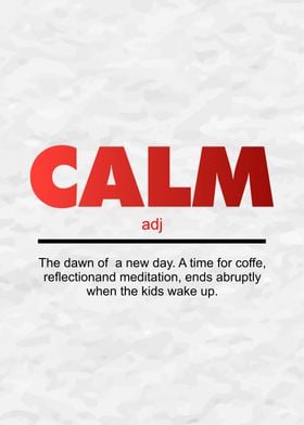 Calm Definition