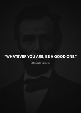 Be A Good one