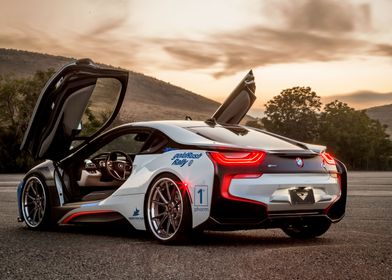 BMW i8 coupe roadster