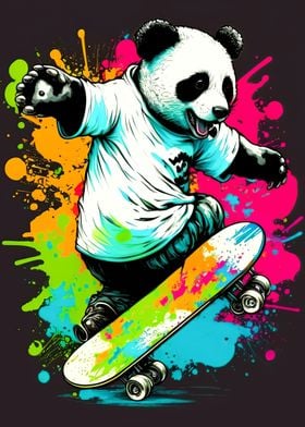 Panda Skater 