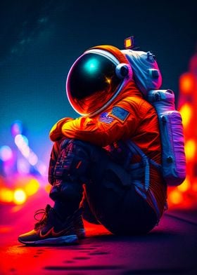 alone in outer space