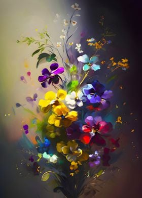 Colorful Flowers Bouquet