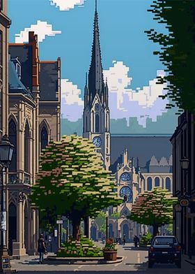 Angers Pixel art