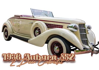 1936 Auburn 852 2 Door