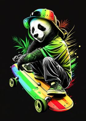 Panda Skater 