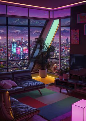 Cyberpunk Apartment