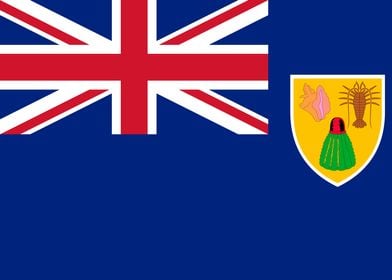 Turks  Caicos Islands Flag