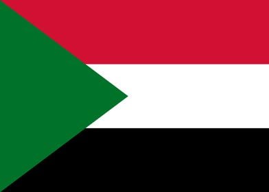 Sudanese Flag of Sudan