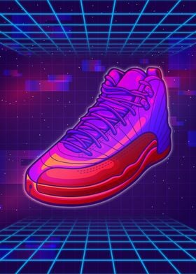 12s Neon Shoe