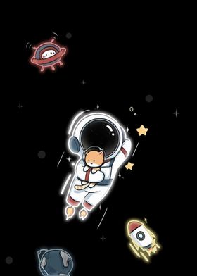 Astronaut chibi cute