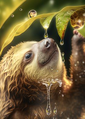 cute sloth