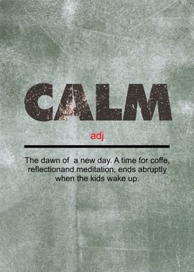 Calm Dictionary