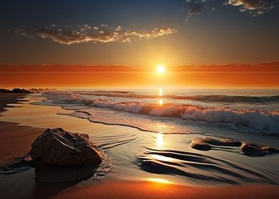 Sunrise at Ocean