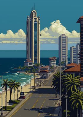 Panama Pixel art