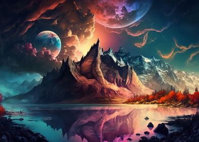 Space Fantasy Landscape