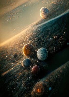 Planets in Space