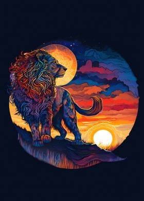 king lion