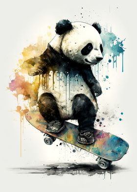 Panda Skater 