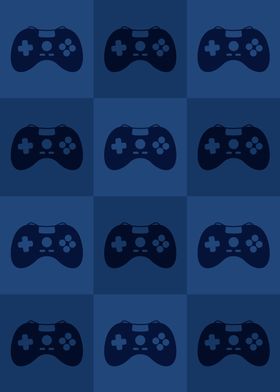 Gamer Controllers Blue