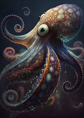 Psychedelic Cephalopod