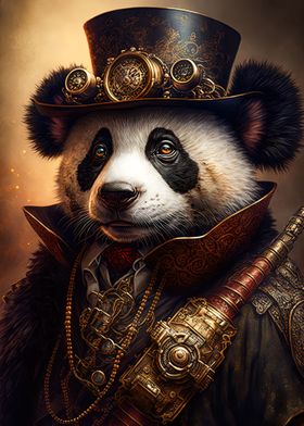 Steampunk Panda