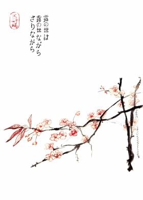 Japanese Sakura Painting