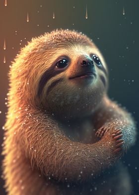 cute sloth