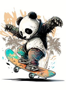 Panda Skater 