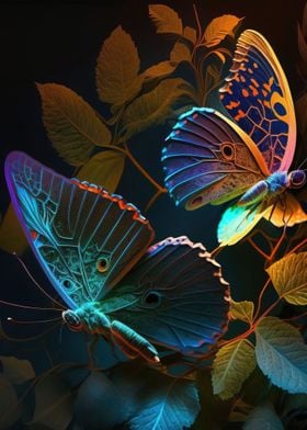Fluttering Butterflies