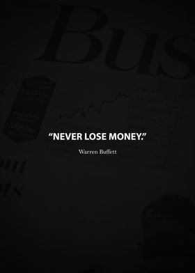 Never Lose Money
