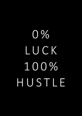 100 percent hustle