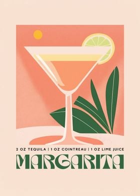 Margarita Cocktail Boho