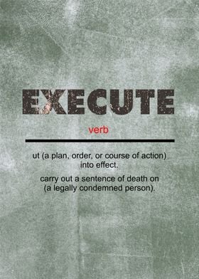 Execute Dictionary