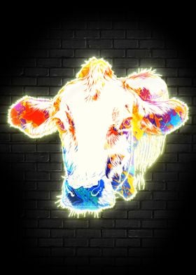 Cow Neon