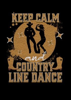 Country Line Dance Dancing