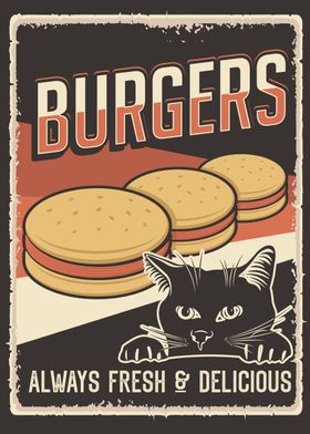 That is my burger says cat