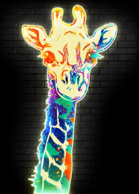 Giraffe Neon