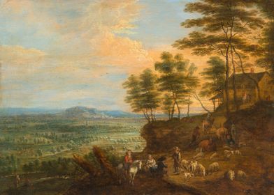 Landscape with Herd