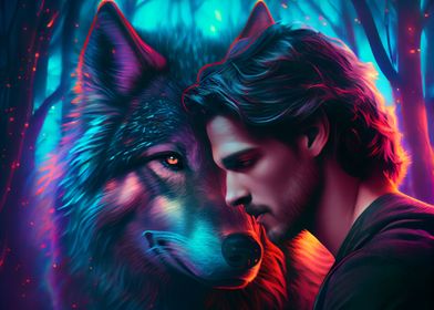 Wolf and man