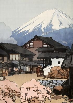 Ukiyo e Fuji Funatsu