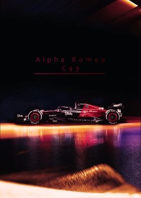 Alpha Romeo C43 F1 car