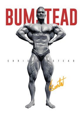 Chris Bumstead Fitness Art