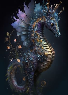 Seahorse and Butterfly