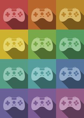 Video Game Controller Art