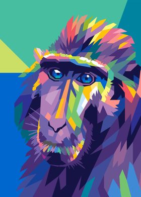 Monkey Pop Art