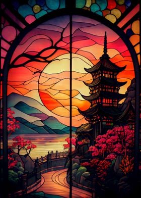 Japan in Stained Glass