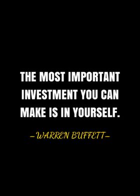 Warren Buffett quote